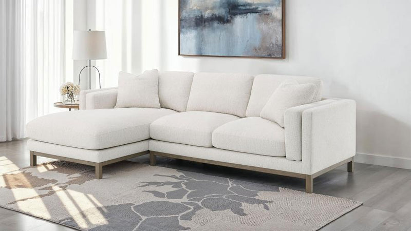 Geneva - LAF Chaise, Box 1 of 2 - Sand