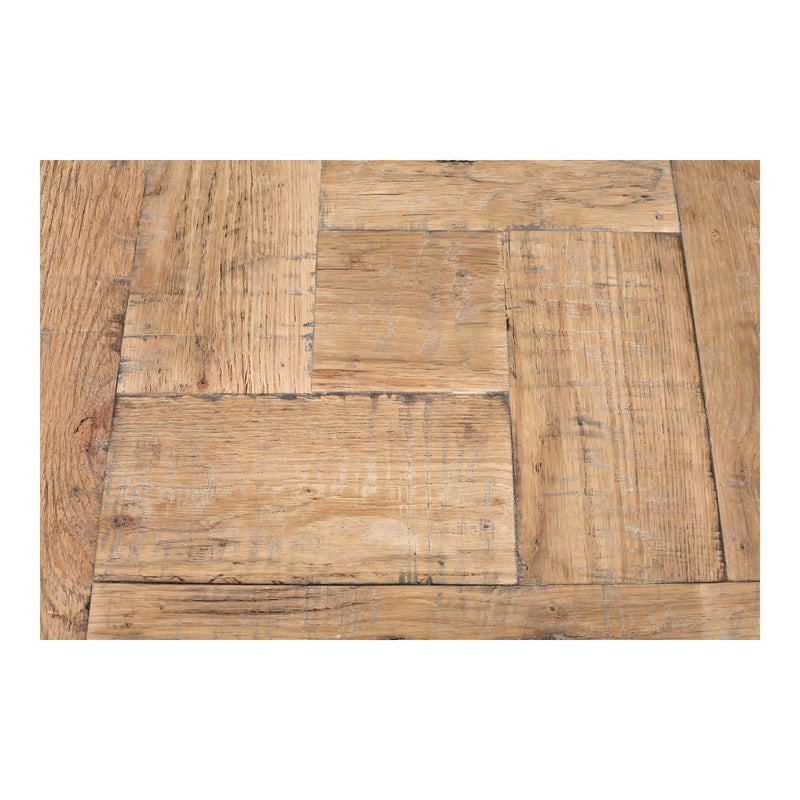 Evander - Side Table - Aged Oak