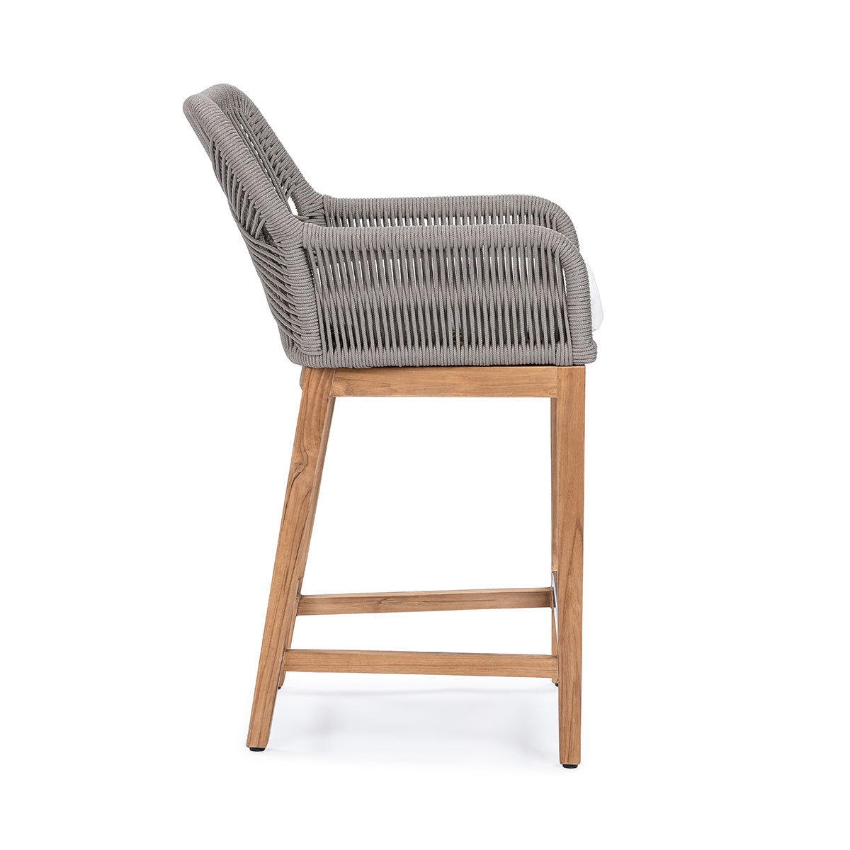 Marley - 24" Outdoor Counter Stool - Gray