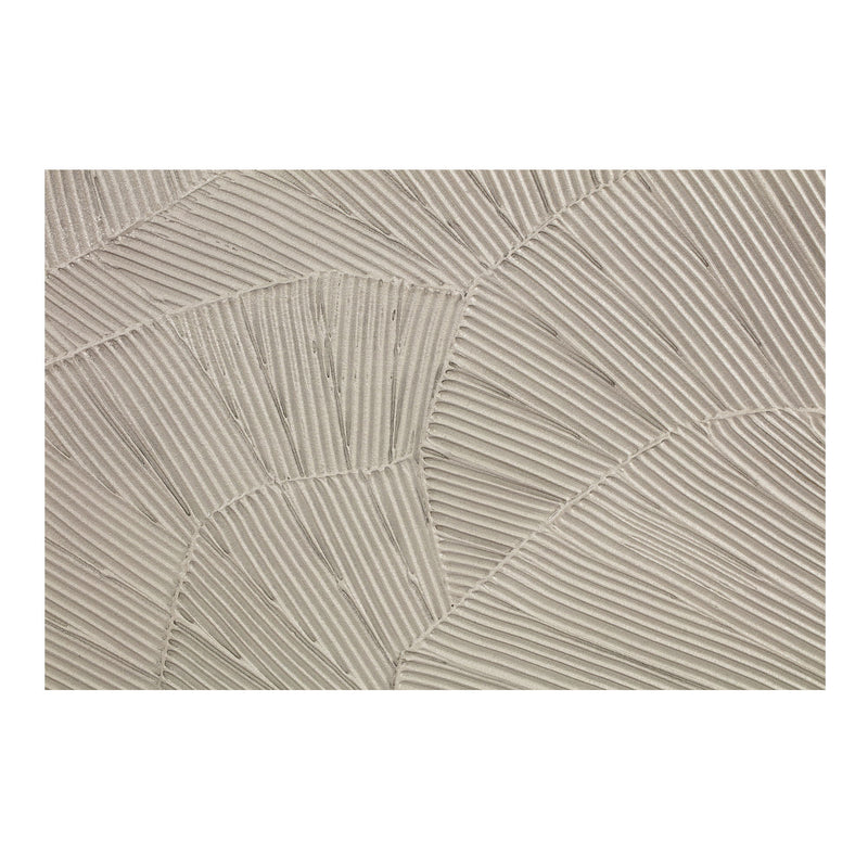 Flutter - Framed Painting - Cool Beige