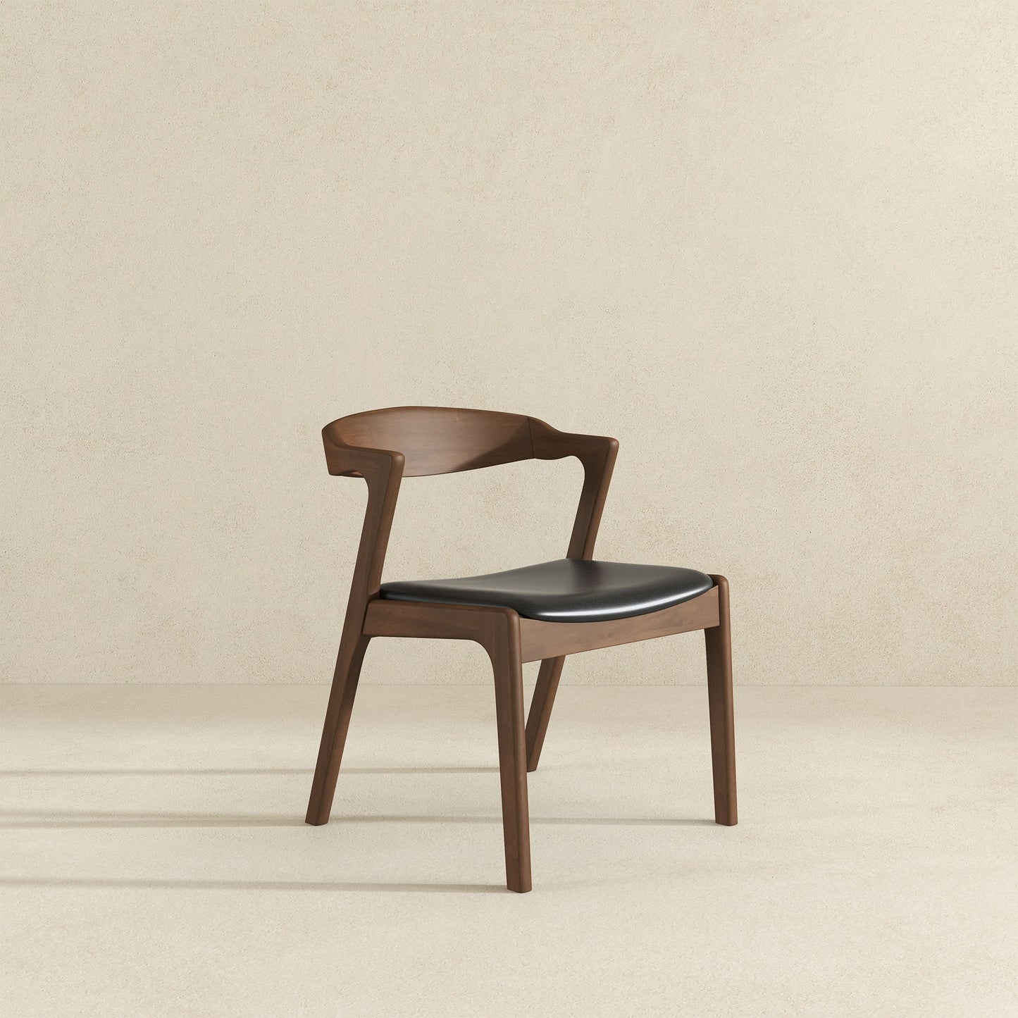 Dakota - Mid-Century Modern Velvet Dining Chair (Set of 2)