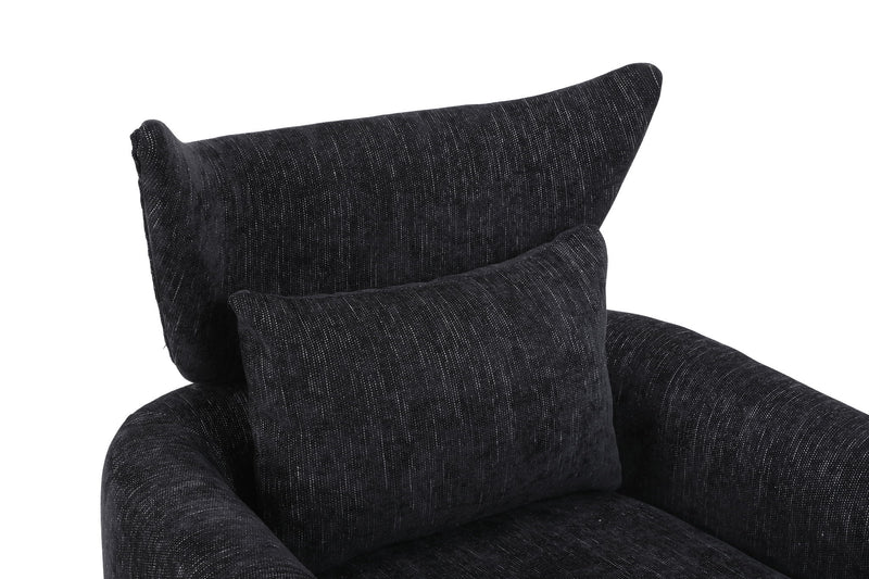 Classic Mid-Century 360 Degree Swivel Accent Chair