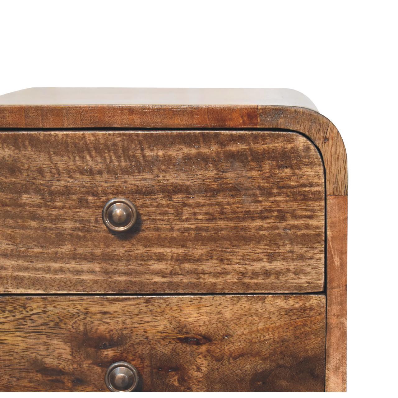 Curved Nightstand
