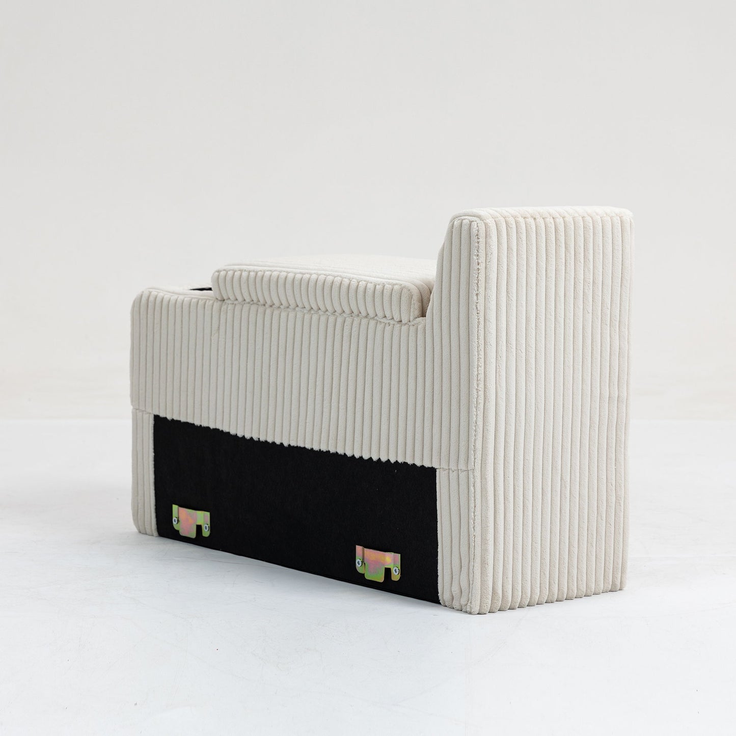 Modular Sofa Coffee Table With Storage Function, Cupholders, USB Ports