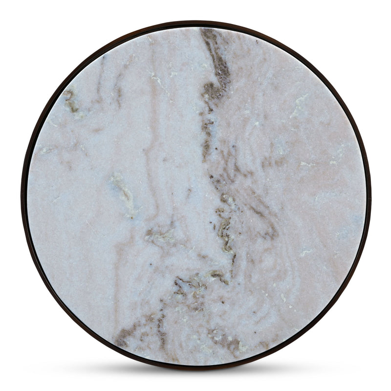 Holli - Side Table - White