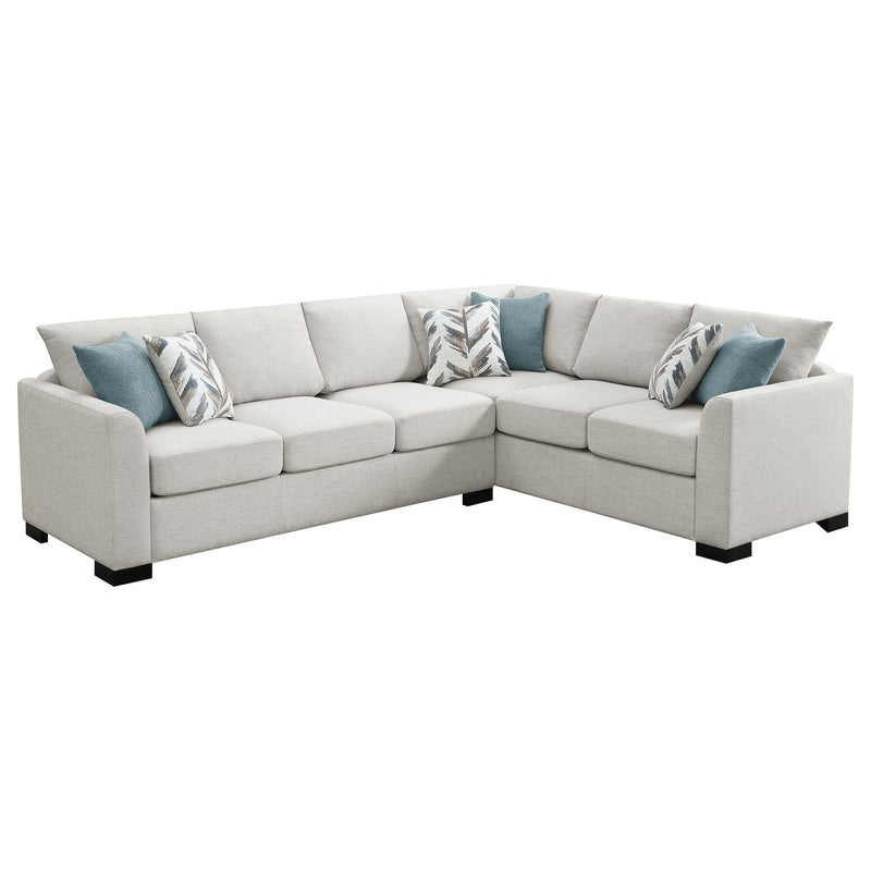 Ashford - LAF Sleeper Sofa, Box 1 of 2 - Greige