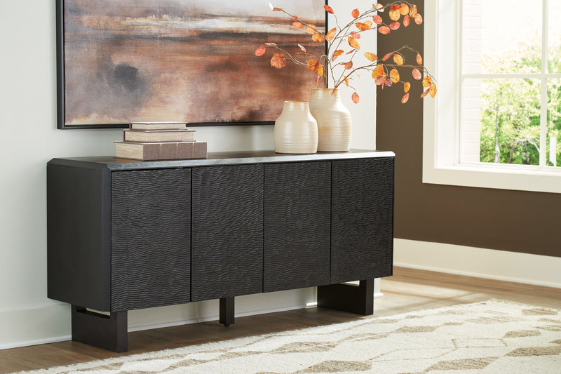 Farrelmore - Accent Cabinet - Black