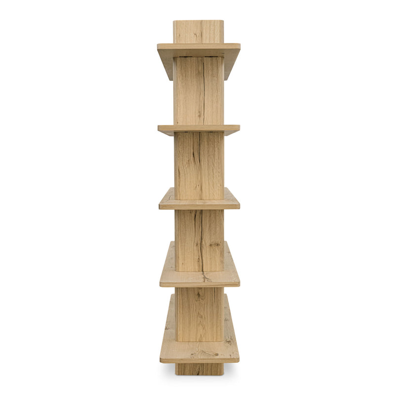Casey - Large Standard Bookcase - Light Brown