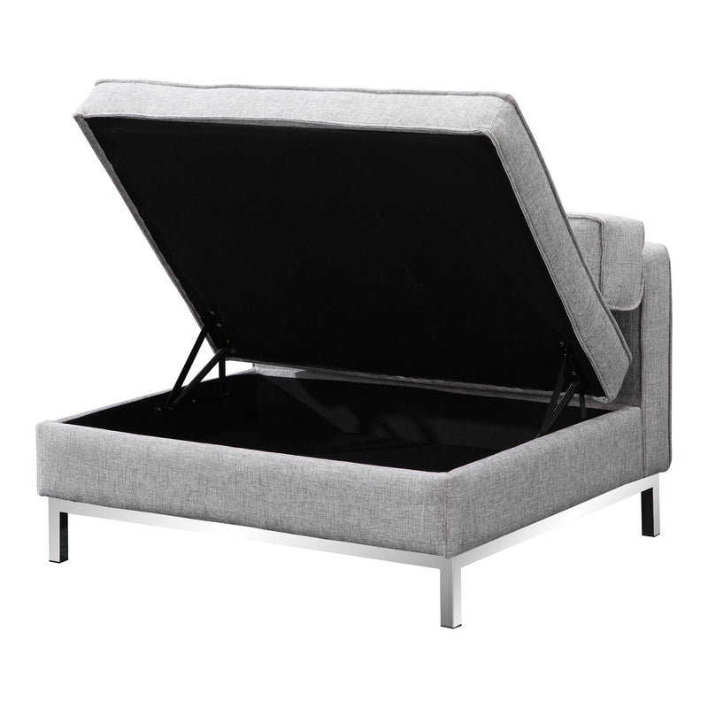 Covella - Storage Ottoman - Gray