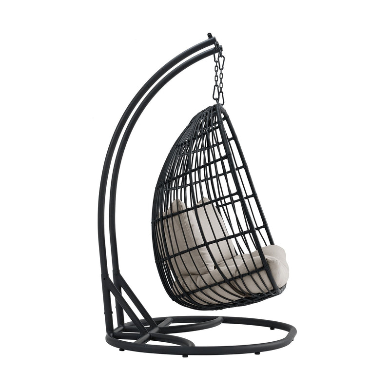 Playa - Double Swing Chair Only - Dark Gray