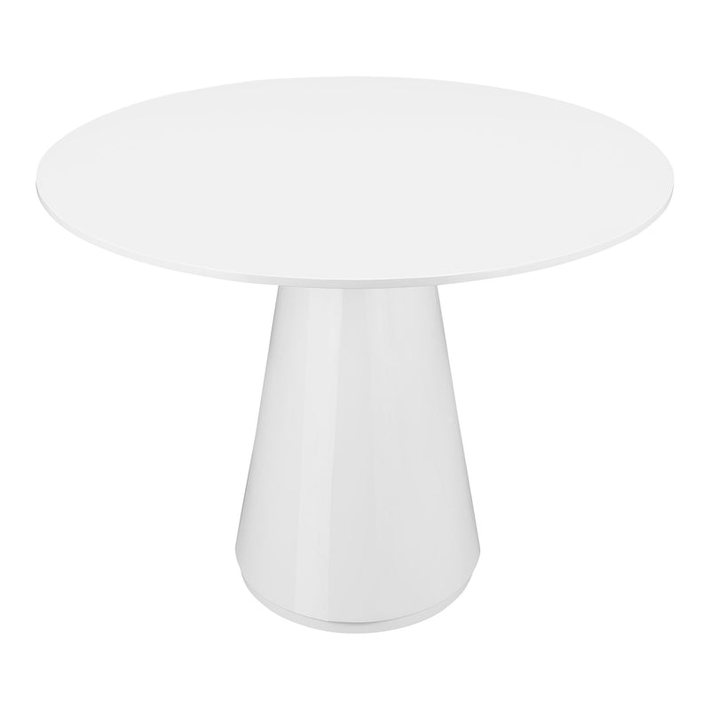 Otago - Oval Wood Dining Table - White
