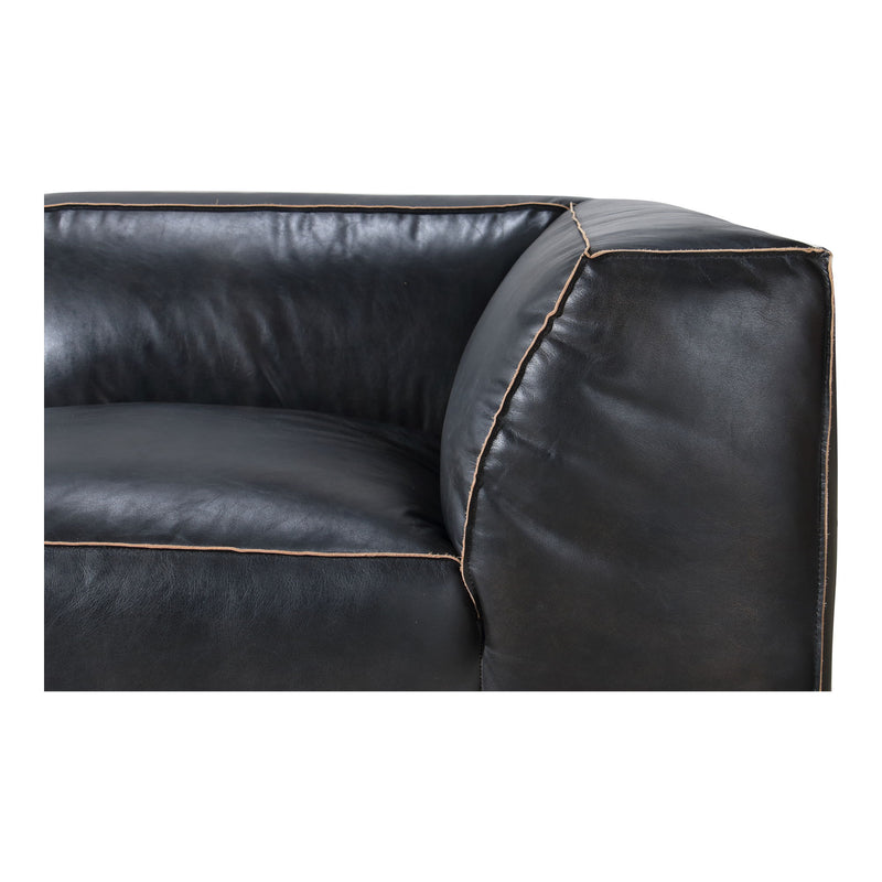 Luxe - Corner Chair - Antique Black