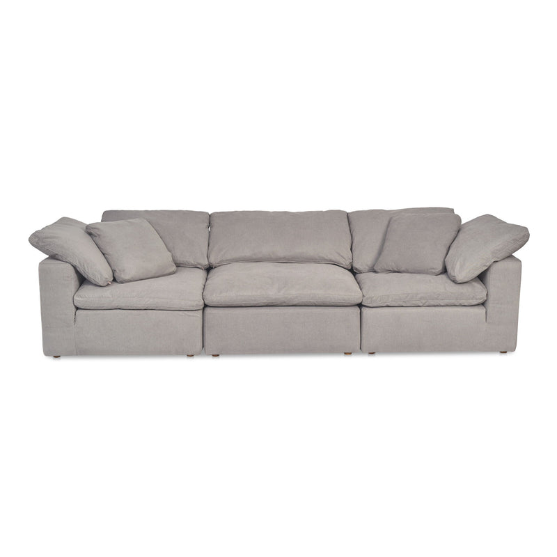 Terra - Performance Fabric Modular Sofa - Light Gray