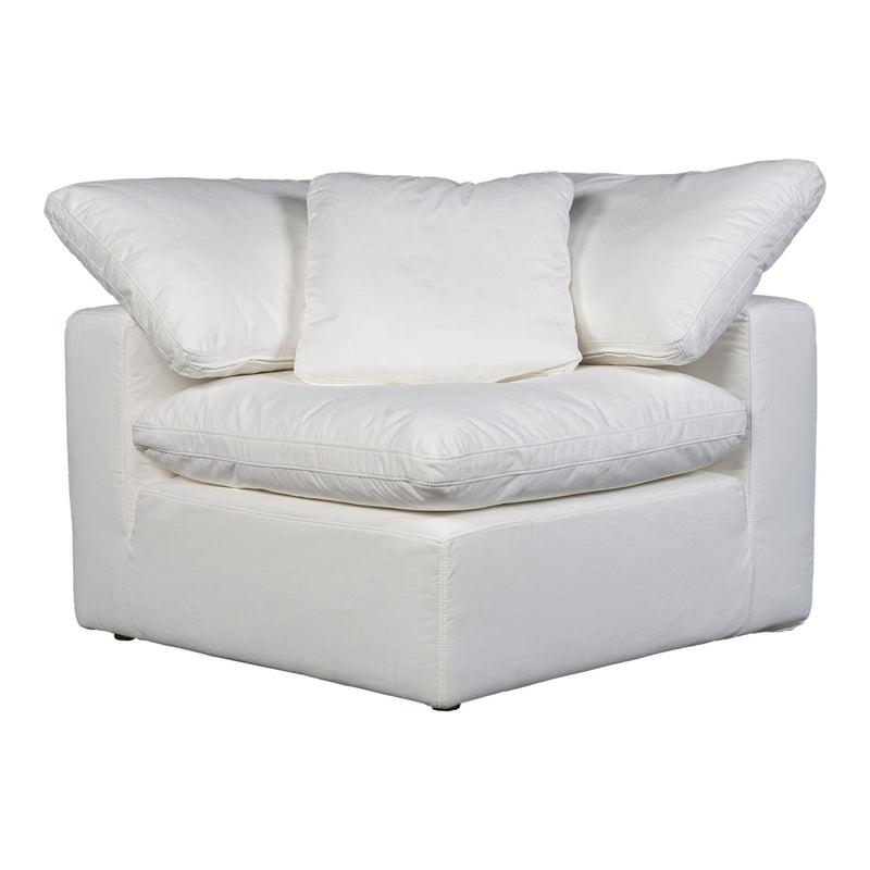 Terra - Livesmart Fabric Condo Corner Chair - Cream