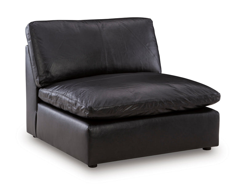 Ashley Furniture Emilia Genuine Leather Cloud Sectional