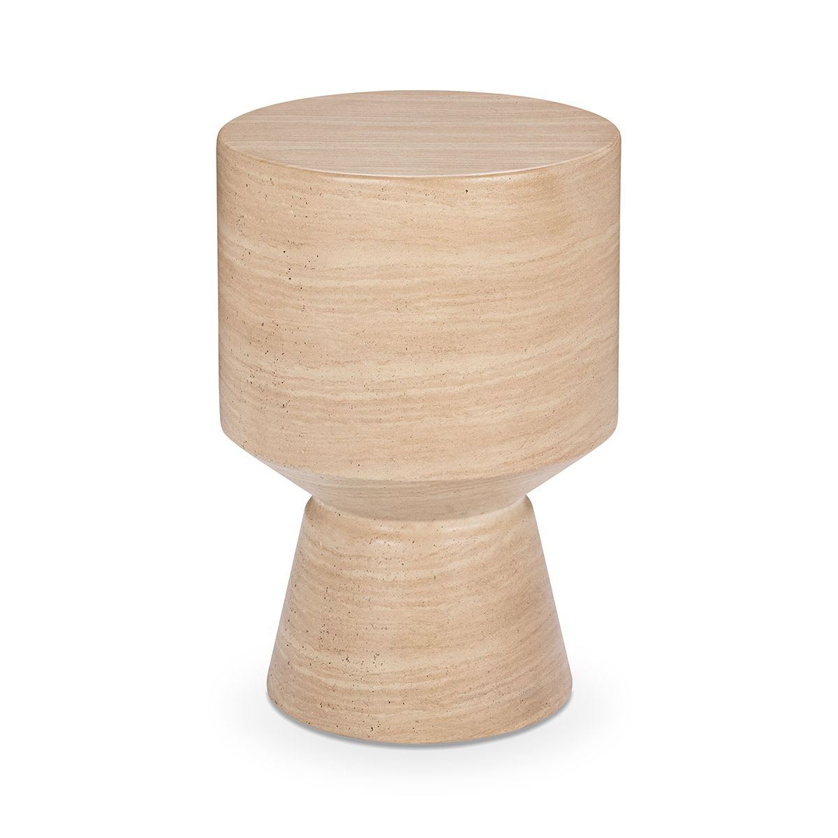 Terrace - Outdoor 22" Accent Table - Beige