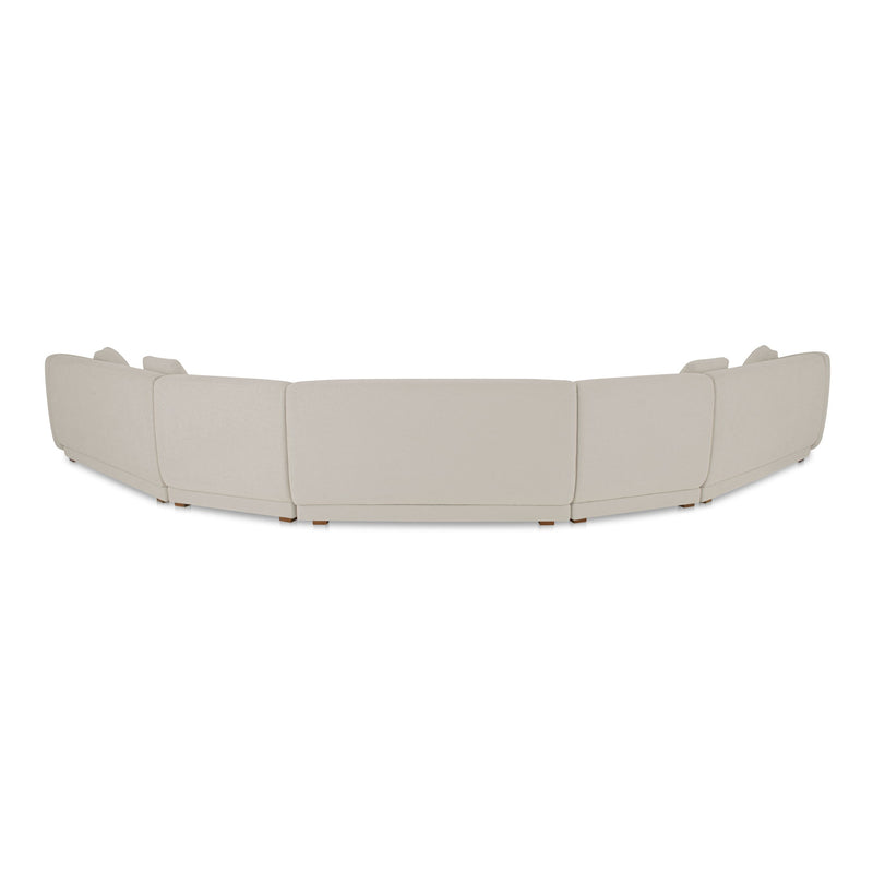 Fraser - 5 Piece Modular Sectional - White