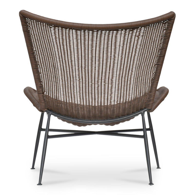 Paige - Accent Chair - Dark Brown