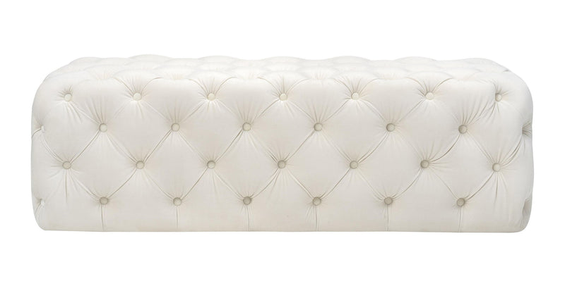 Kaylee - Velvet Ottoman