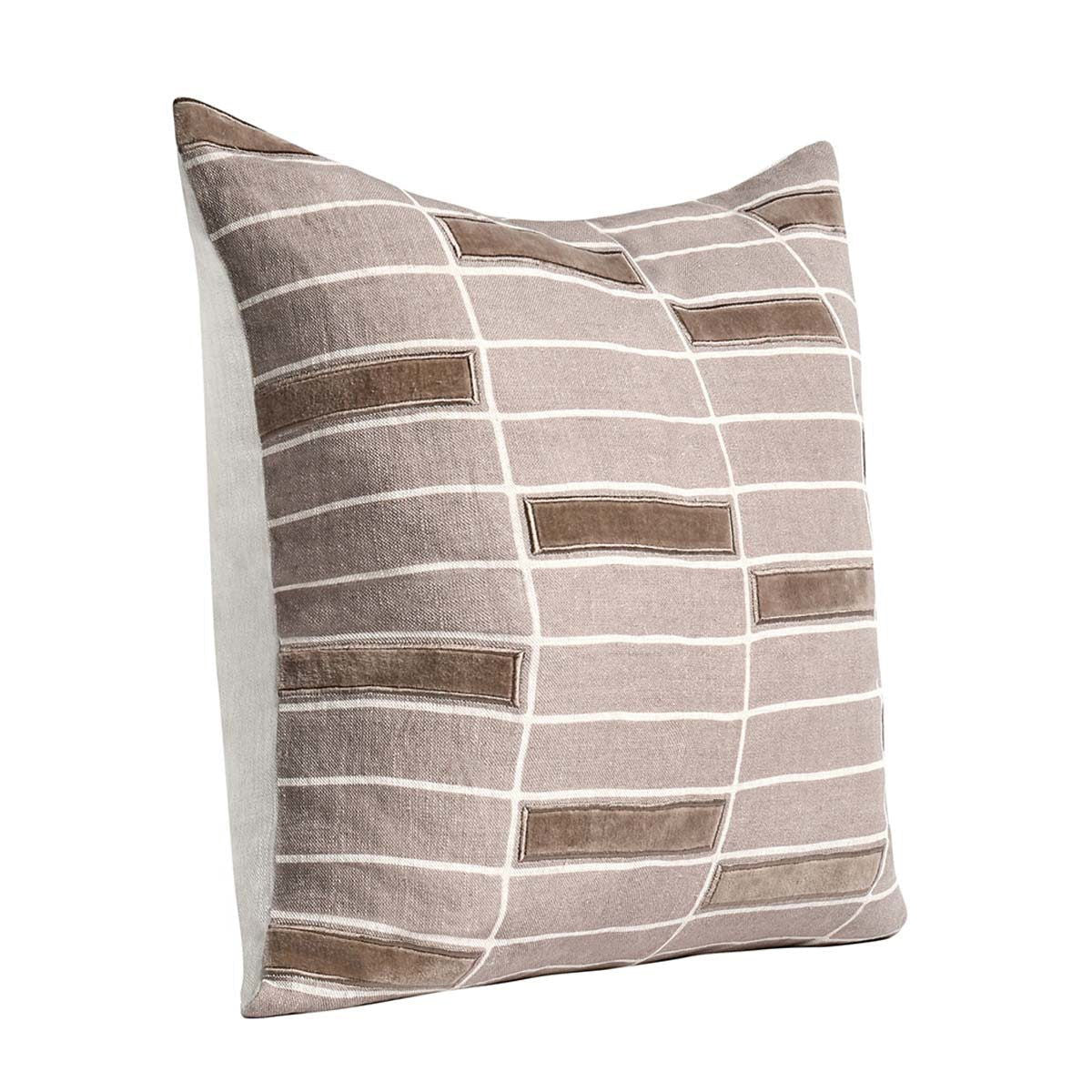 Modern Perspective - MP Breccia Pillow - Taupe