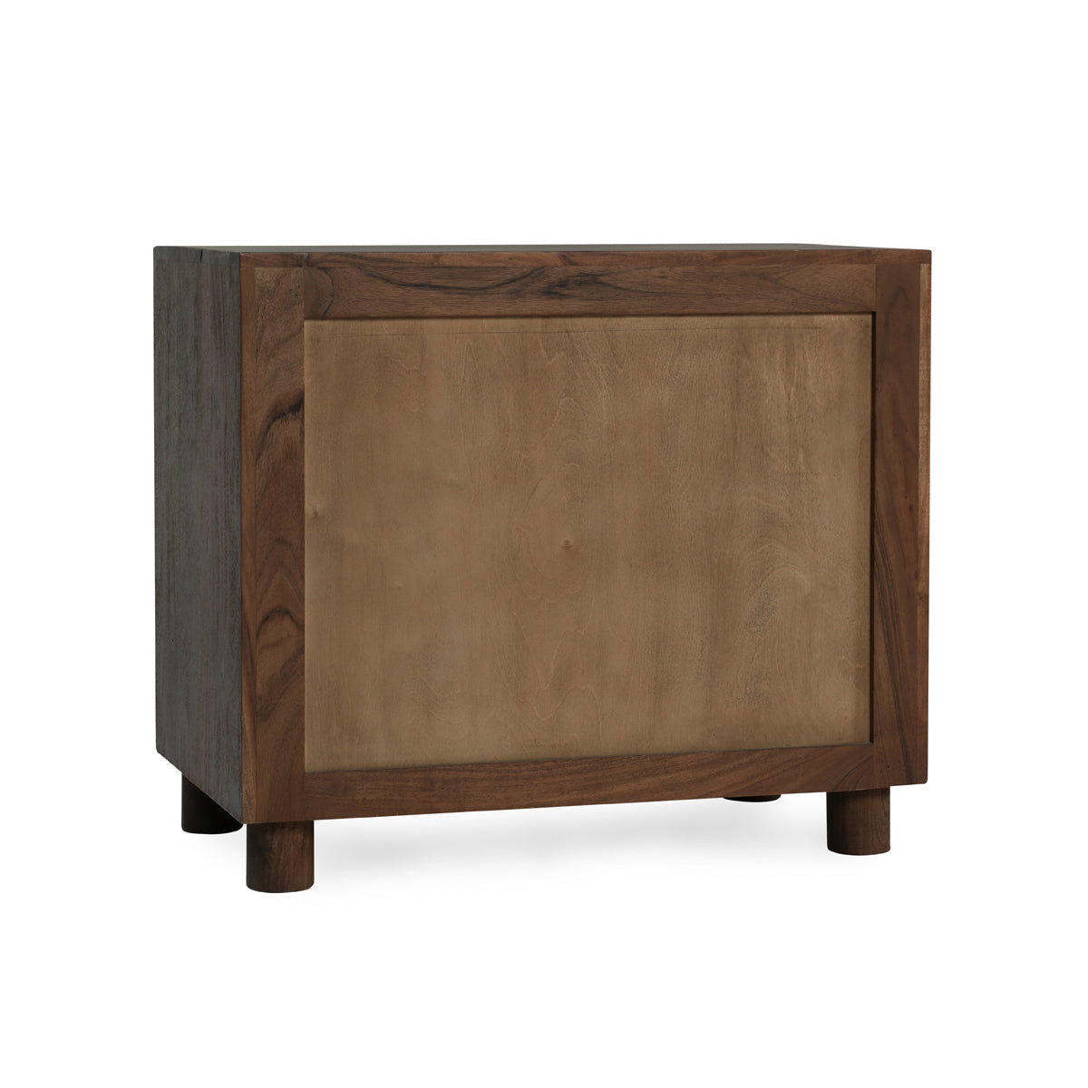 Jaxon - Wood 2 Drawer Nightstand - Cocoa Brown