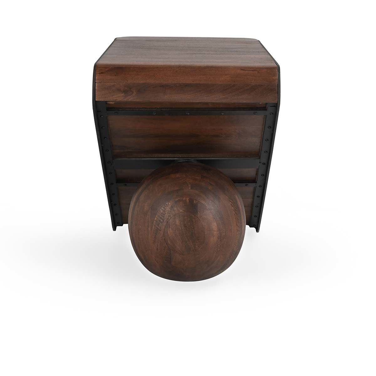 Campbell - End Table - Dark Brown