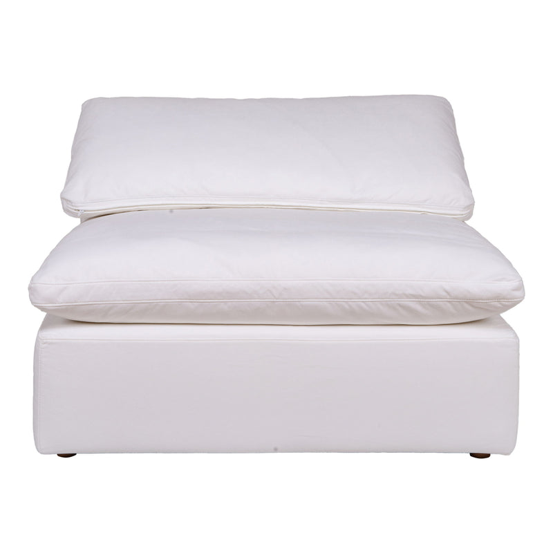 Clay - Livesmart Fabric Slipper Chair - Cream