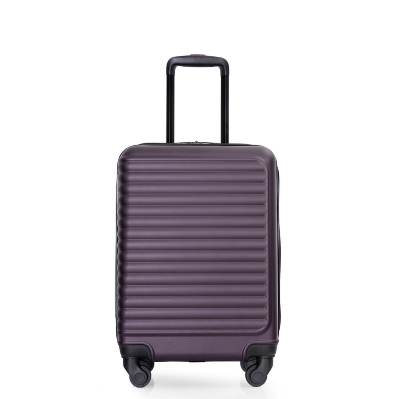 20" Carry On Luggage Lightweight Suitcase, Spinner Wheels