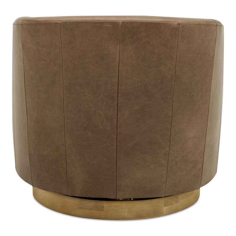 Oscy - Swivel Chair - Tan