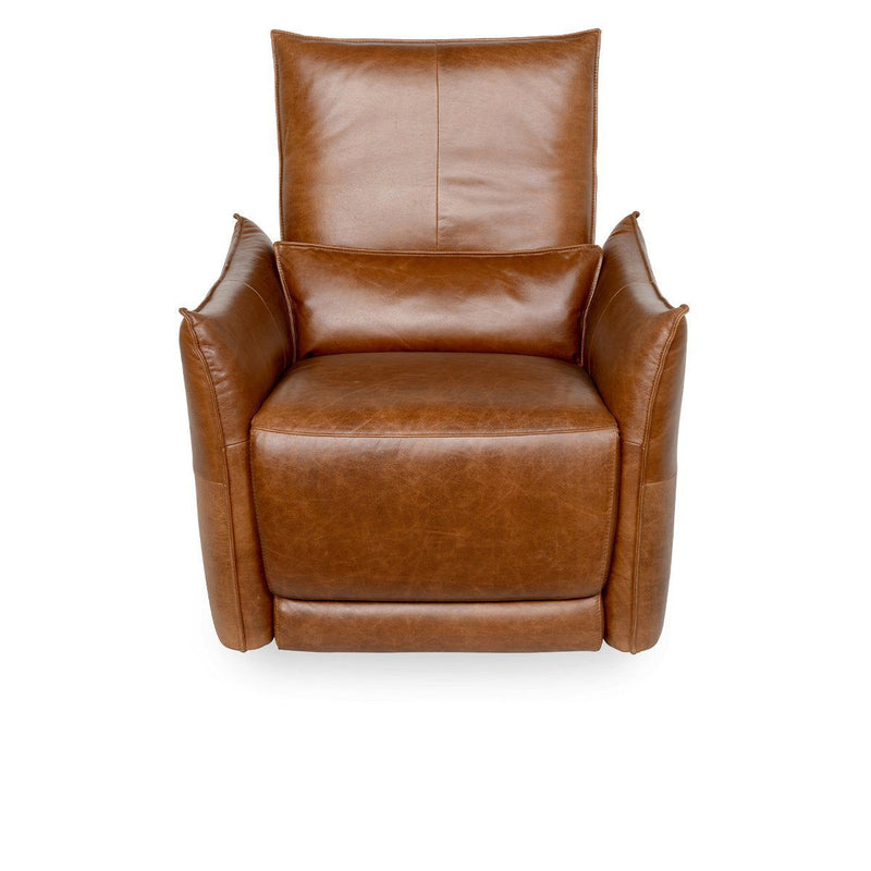 Amsterdam - Leather Power Recliner - Kona Brown