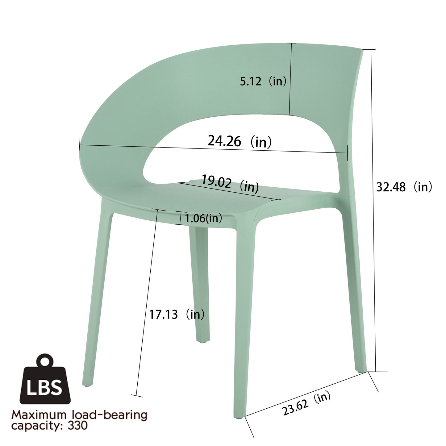 Designed Single Chair, UV Resistant, Waterproof And Wear Resistant
