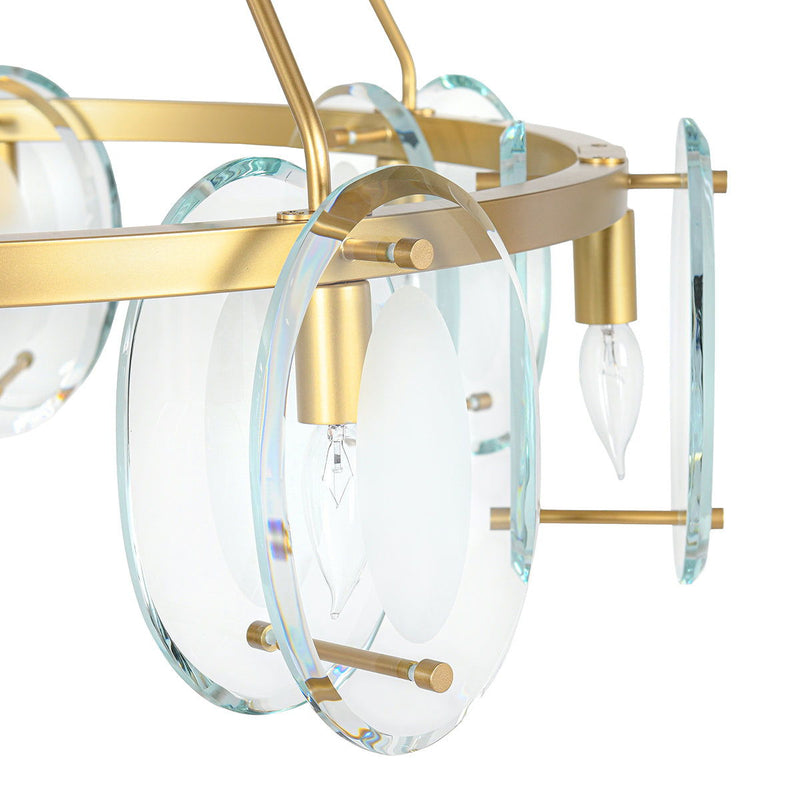 Gina - Chandelier - Gold