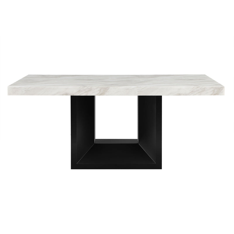 Sheena - 5 Piece Dining Table Set With Base And Chairs - Black