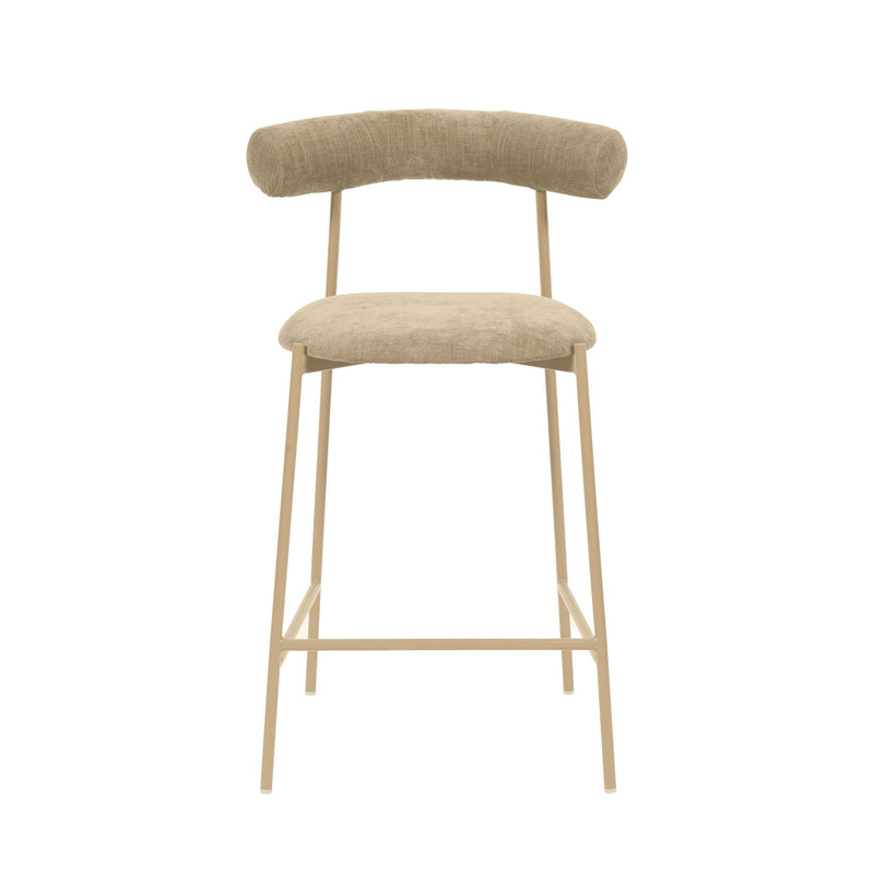 Liliana - Velvet Bar Stool