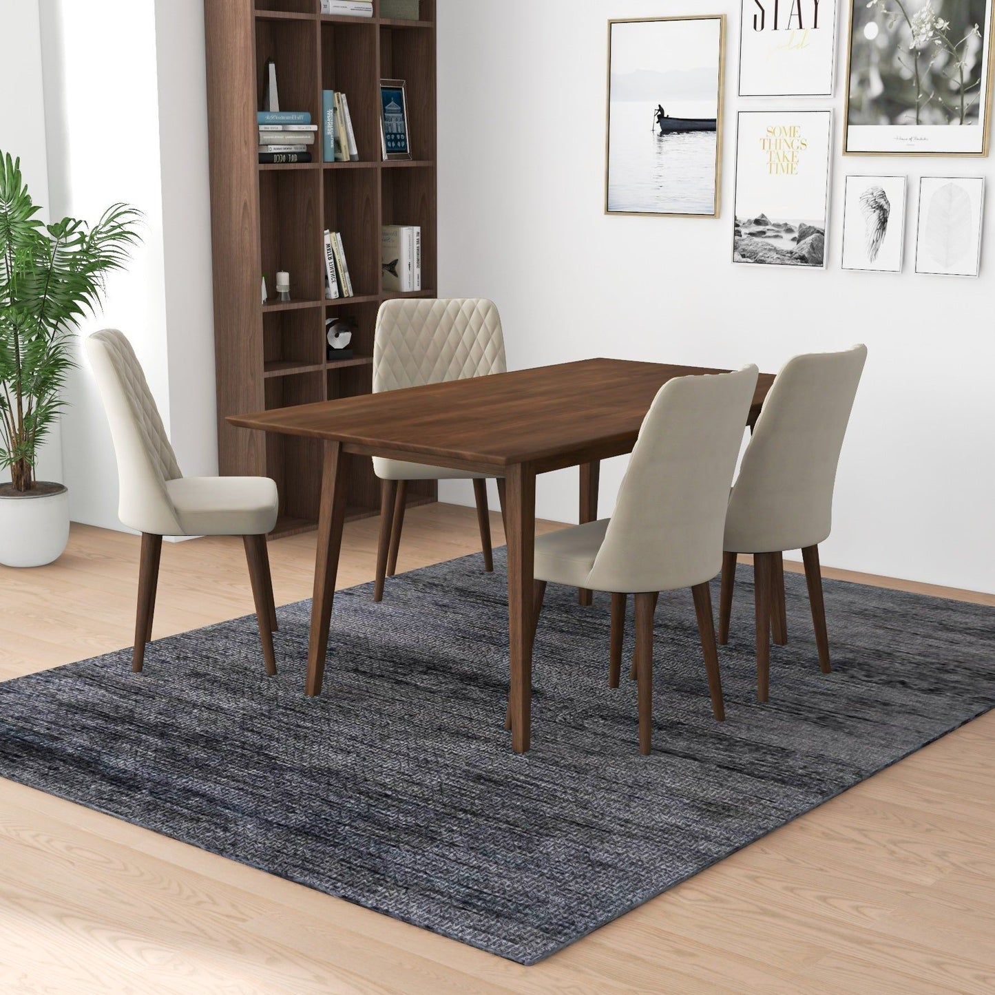 Katie - Mid-Century Modern Dining Chair (Set of 2)