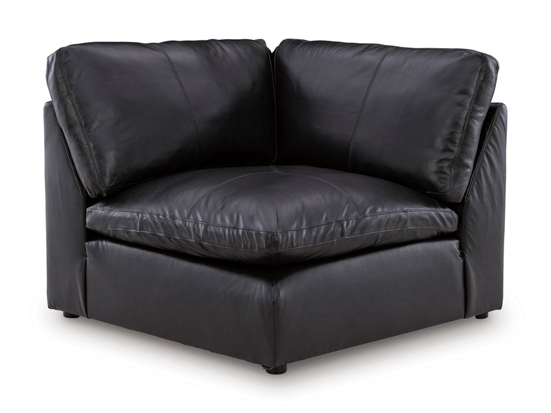 Ashley Furniture Emilia Genuine Leather Cloud Sectional