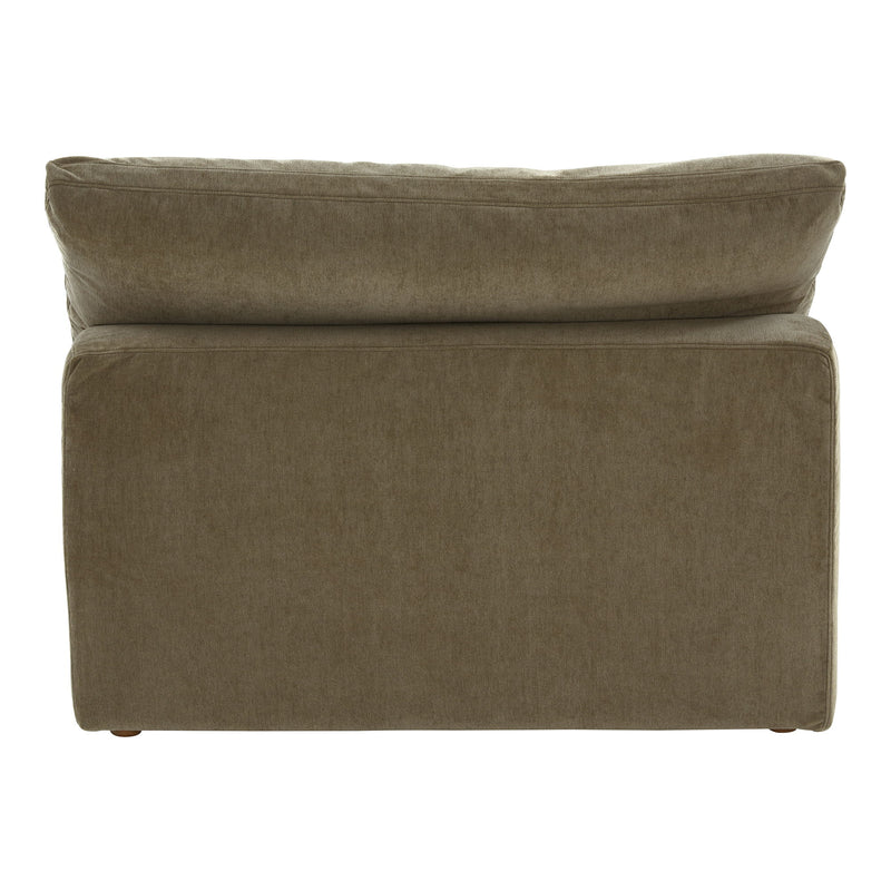 Clay - Performance Fabric Slipper Chair - Light Brown