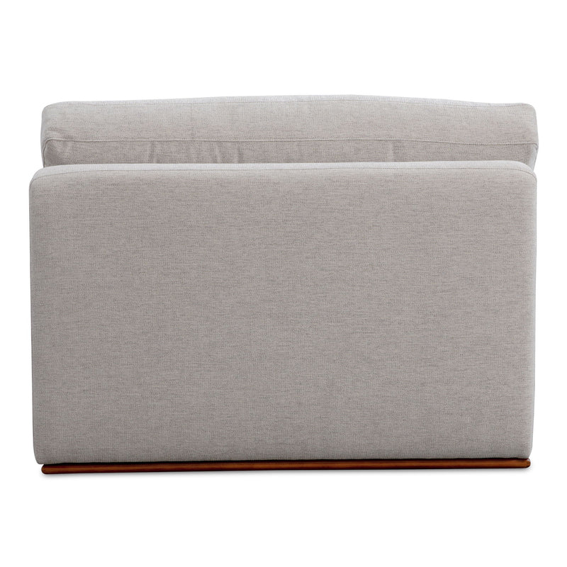 Rue - Slipper Chair - Flecked Gray
