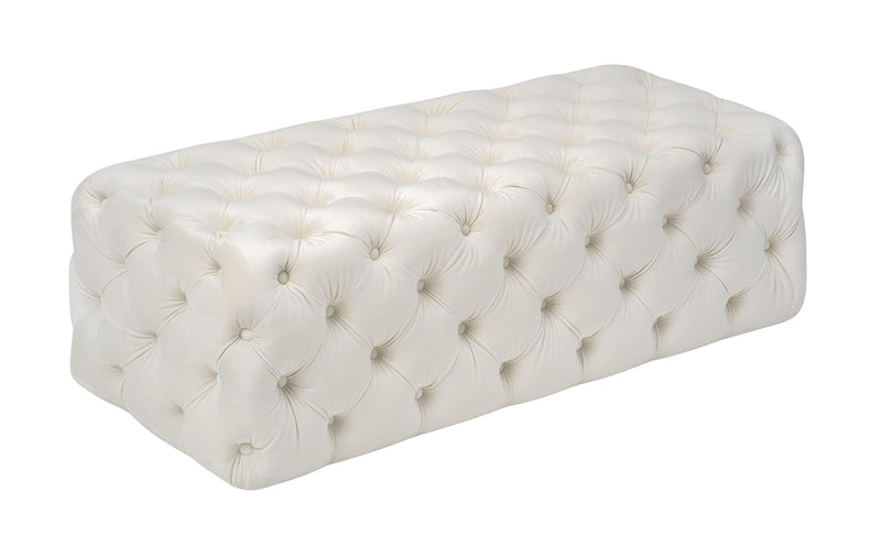 Kaylee - Velvet Ottoman