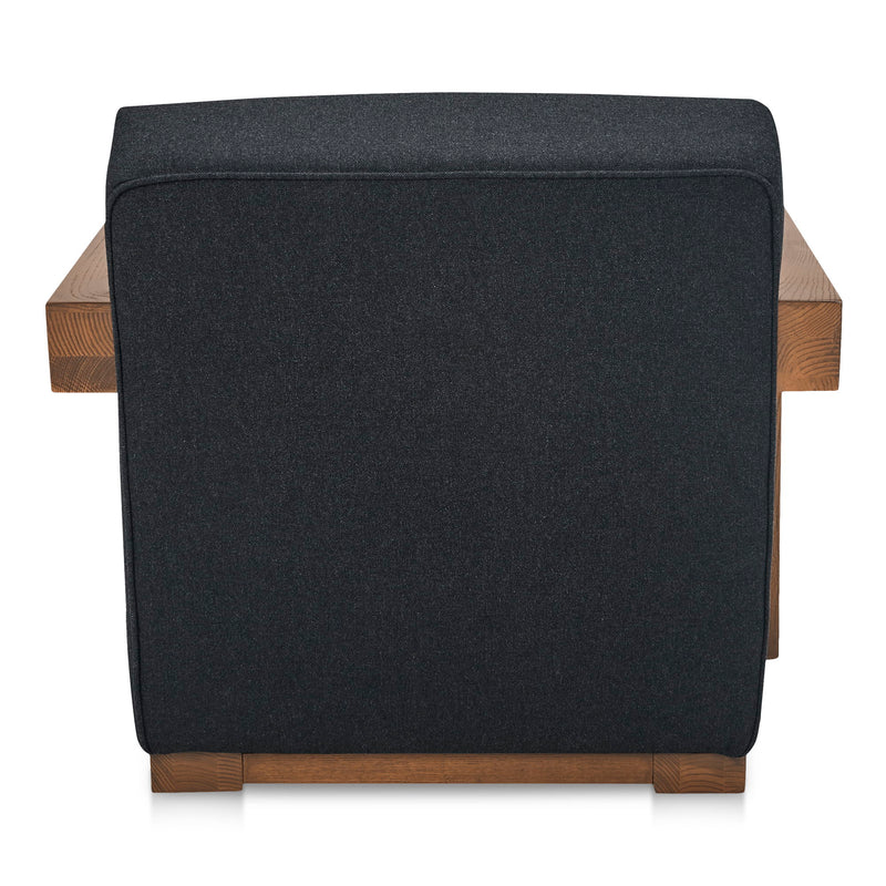 Garnet - Lounge Chair - Charcoal