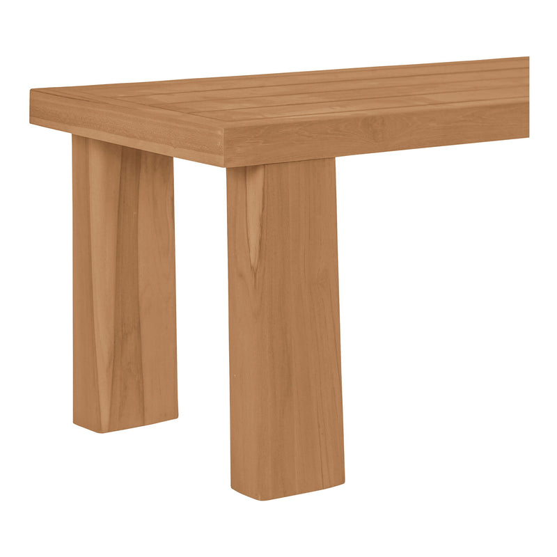 Marina - Outdoor Dining Bench - Light Brown