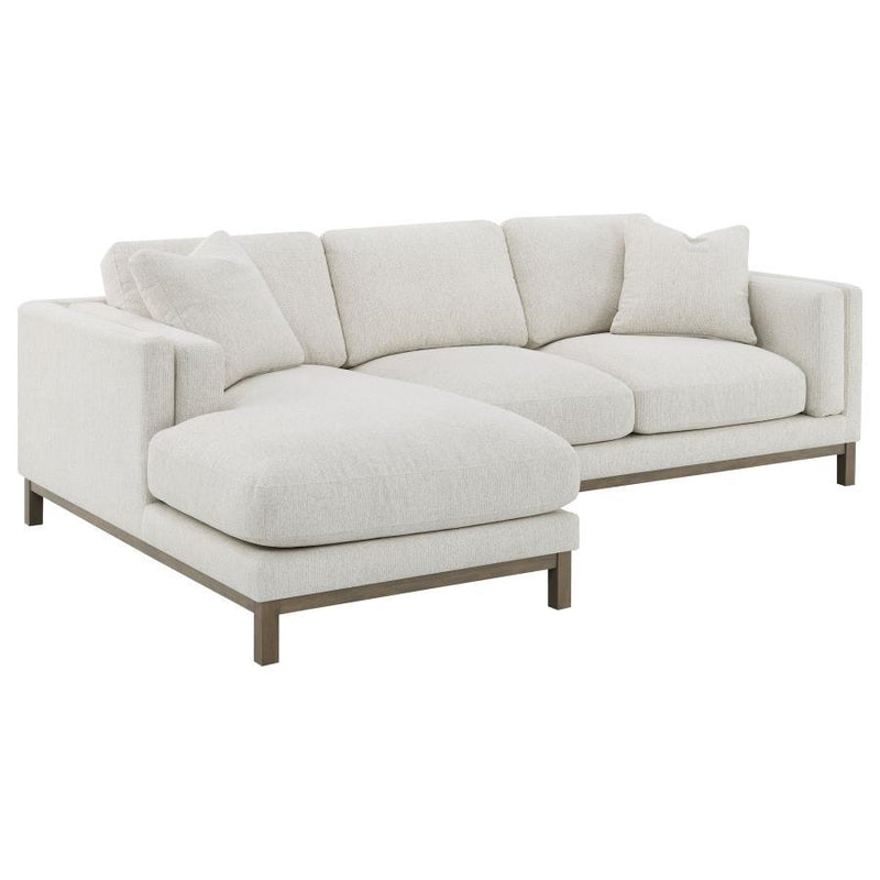 Geneva - LAF Chaise, Box 1 of 2 - Sand