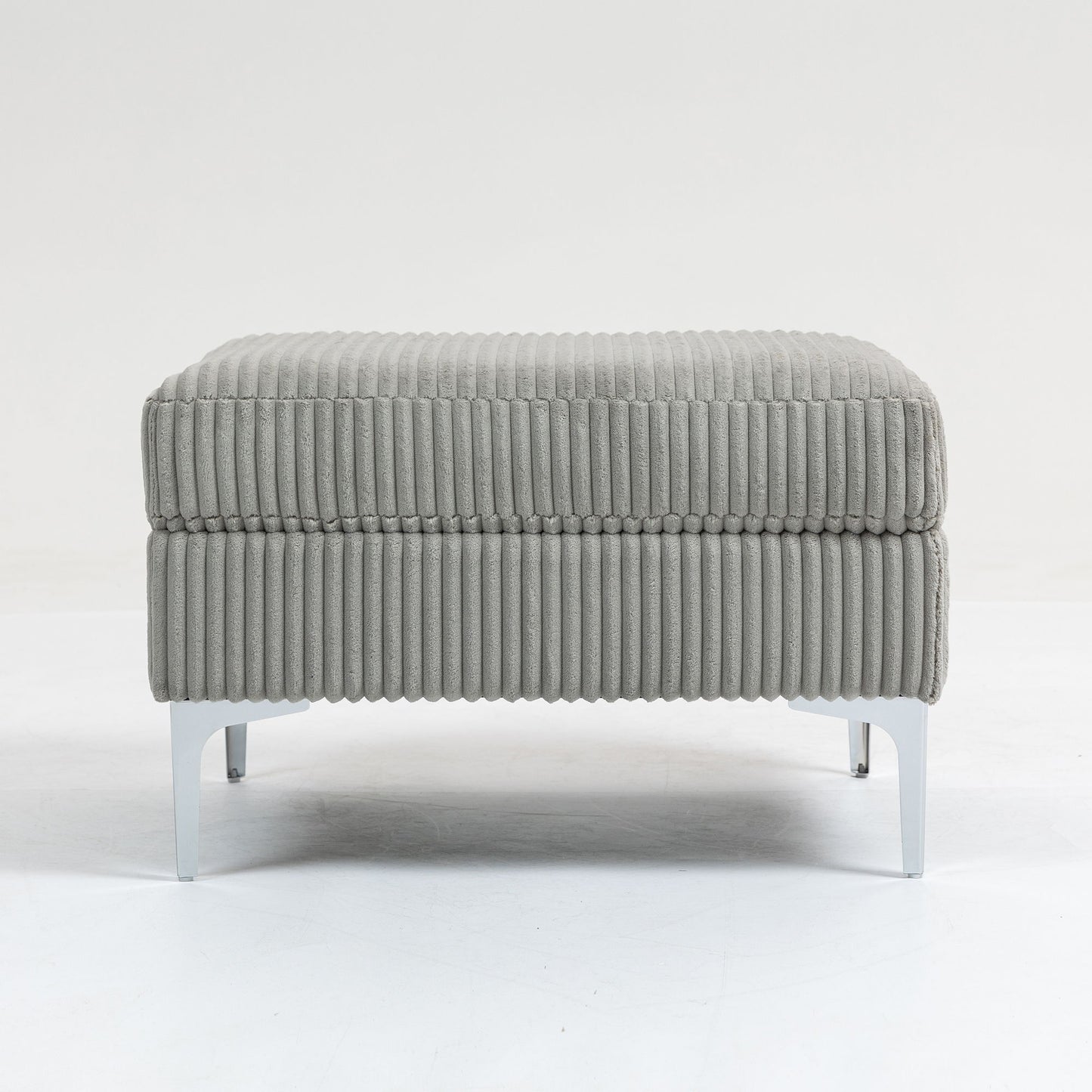 Modular Sectional Sofa Square Storage Ottoman