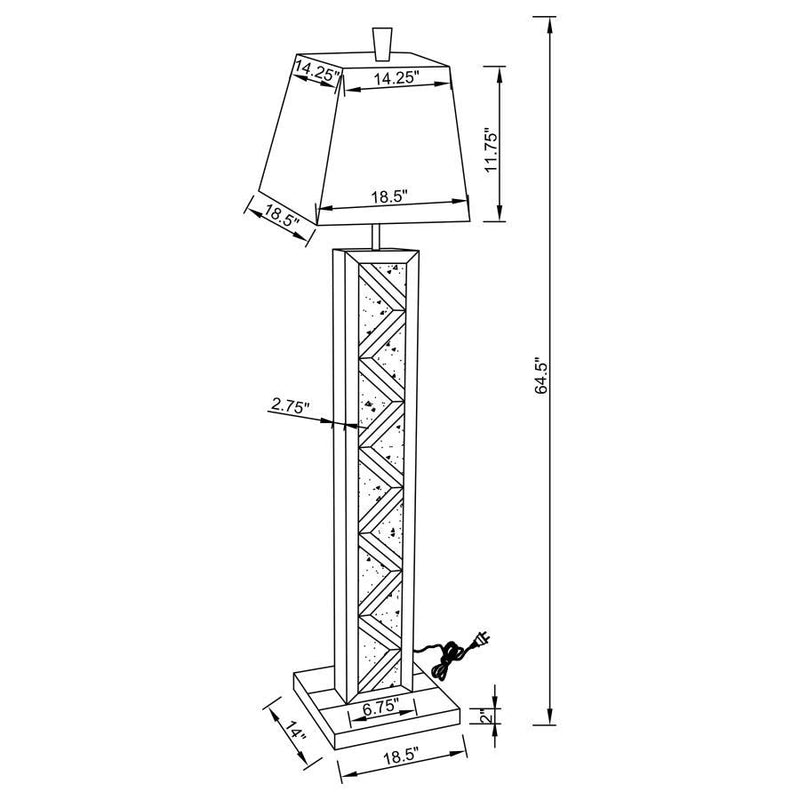 Carmen - White Lamp Shade, Box 2 of 2 - White