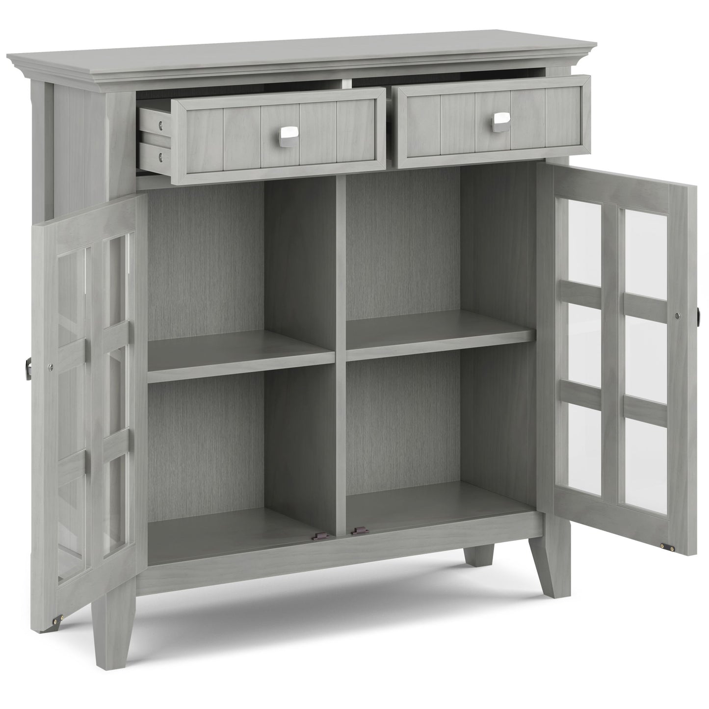 Acadian - Handcrafted Entryway Storage Cabinet