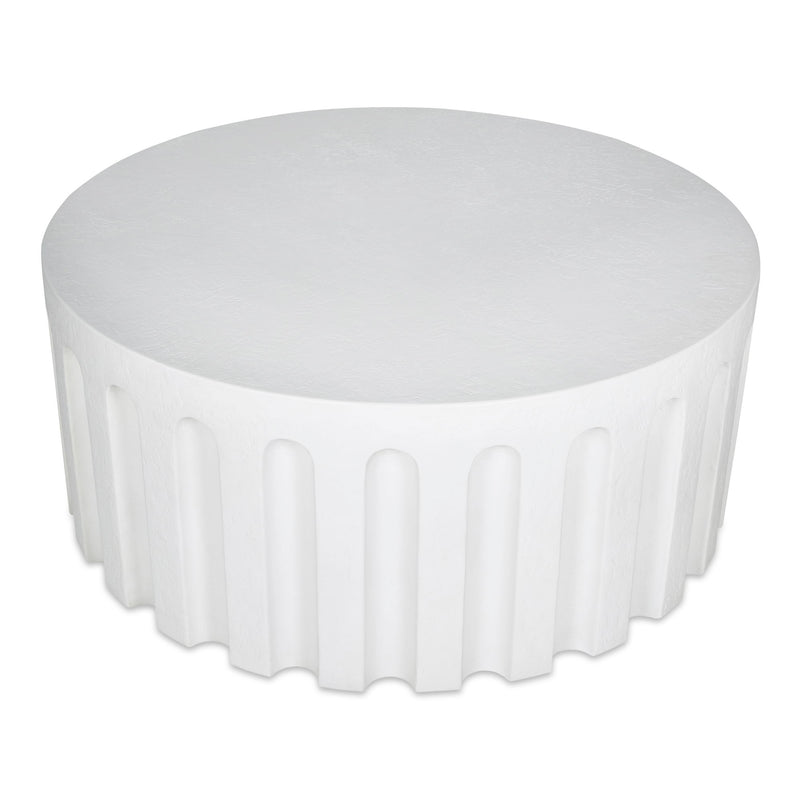Eris - Outdoor Coffee Table - White