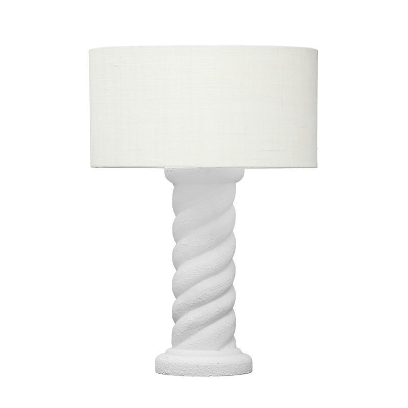 Rapunzel - Table Lamp - White And Cream
