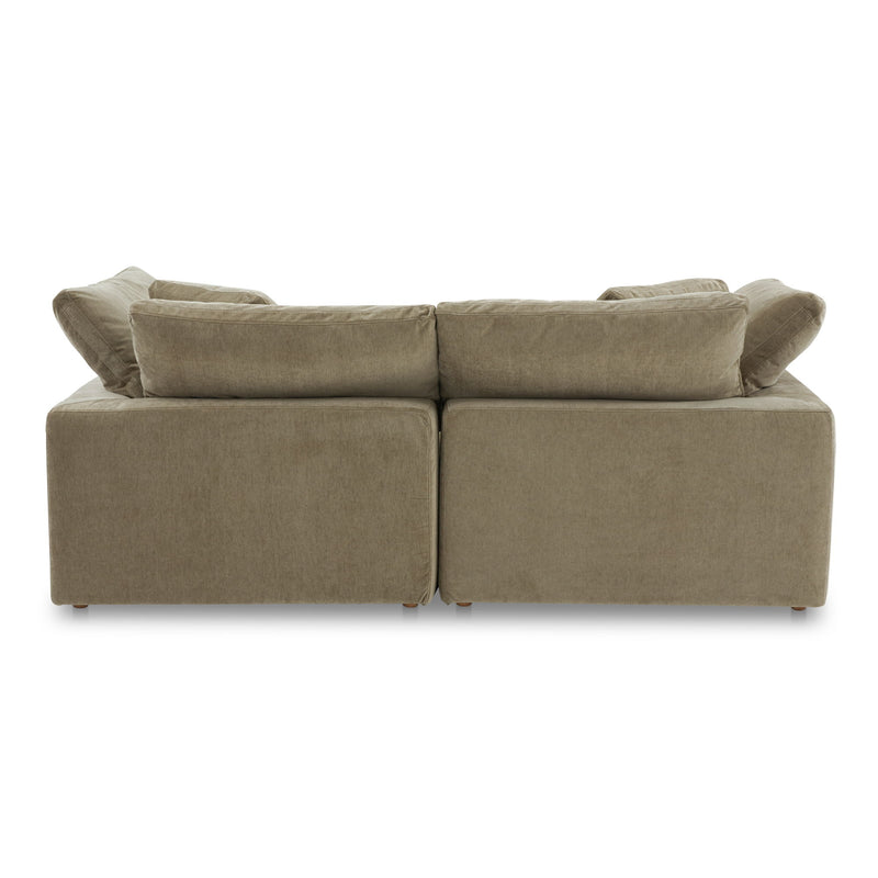 Terra Nook - Performance Fabric Modular Sectional - Desert Sage