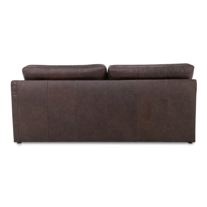 Thurlow - Leather Right Arm Facing Sofa - Espresso Brown