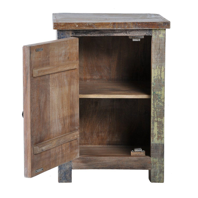 Baltim - Print Block Nightstand - Butterwood Blend